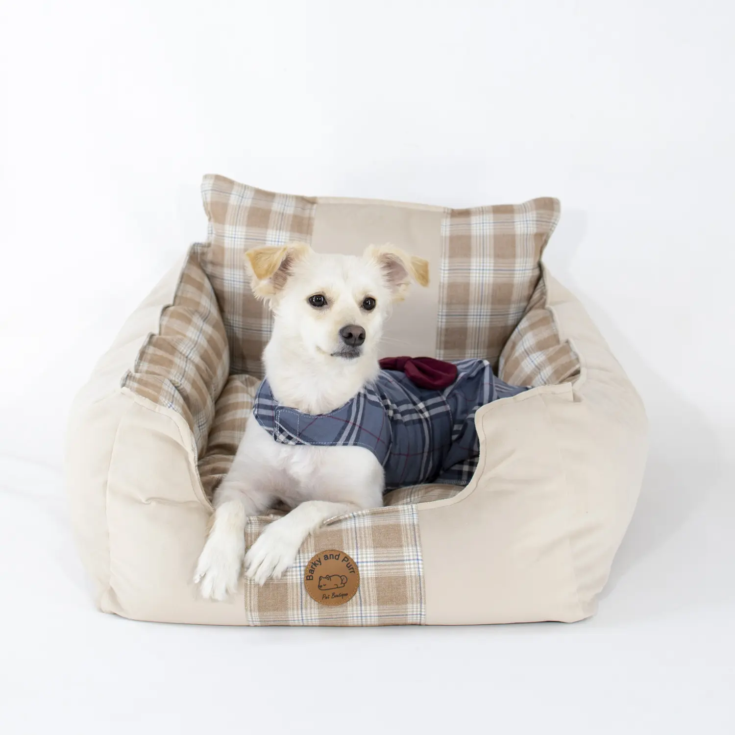 Cama Perro Beige Manchester